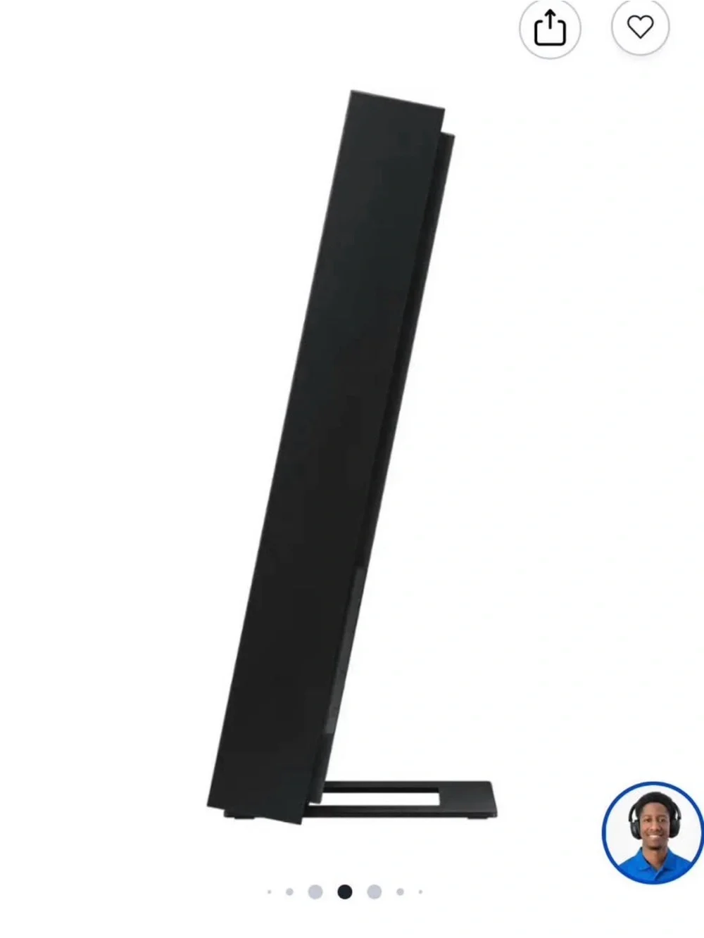 NIB Samsung - HW-LS60D Music Frame Smart Speaker/Picture Frame, Dolby Atmos